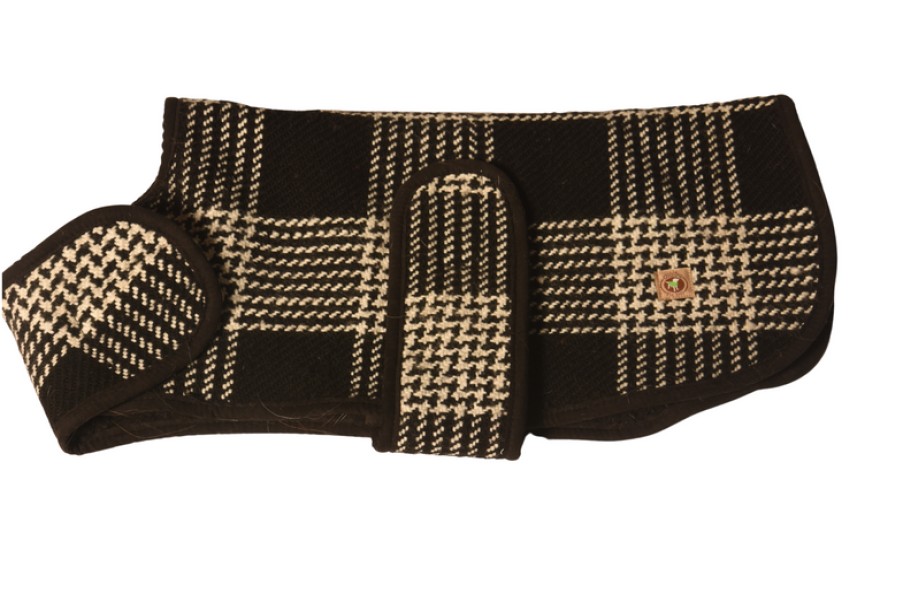 Home Chilly Dog | Plaid Dog Blanket Coat, From Chilly Dog