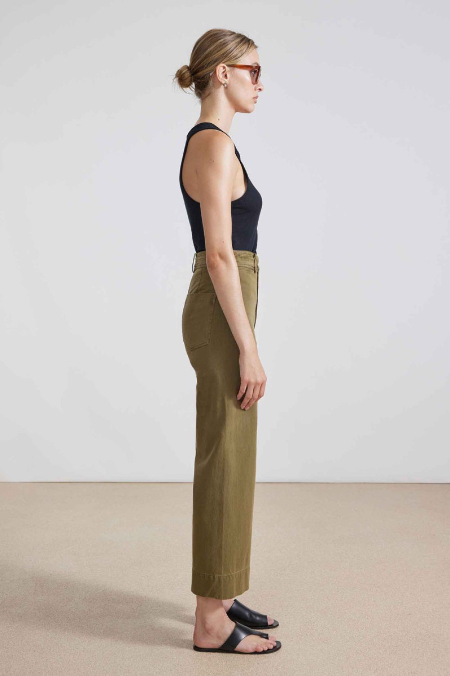 Fashion Apiece Apart Bottoms | Chino Merida Pants, From Apiece Apart Olive