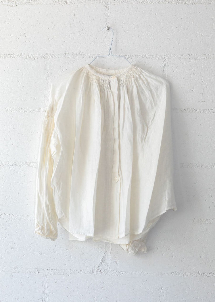 Fashion Laurence Bras Tops | Clare Shirt, From Laurence Bras White