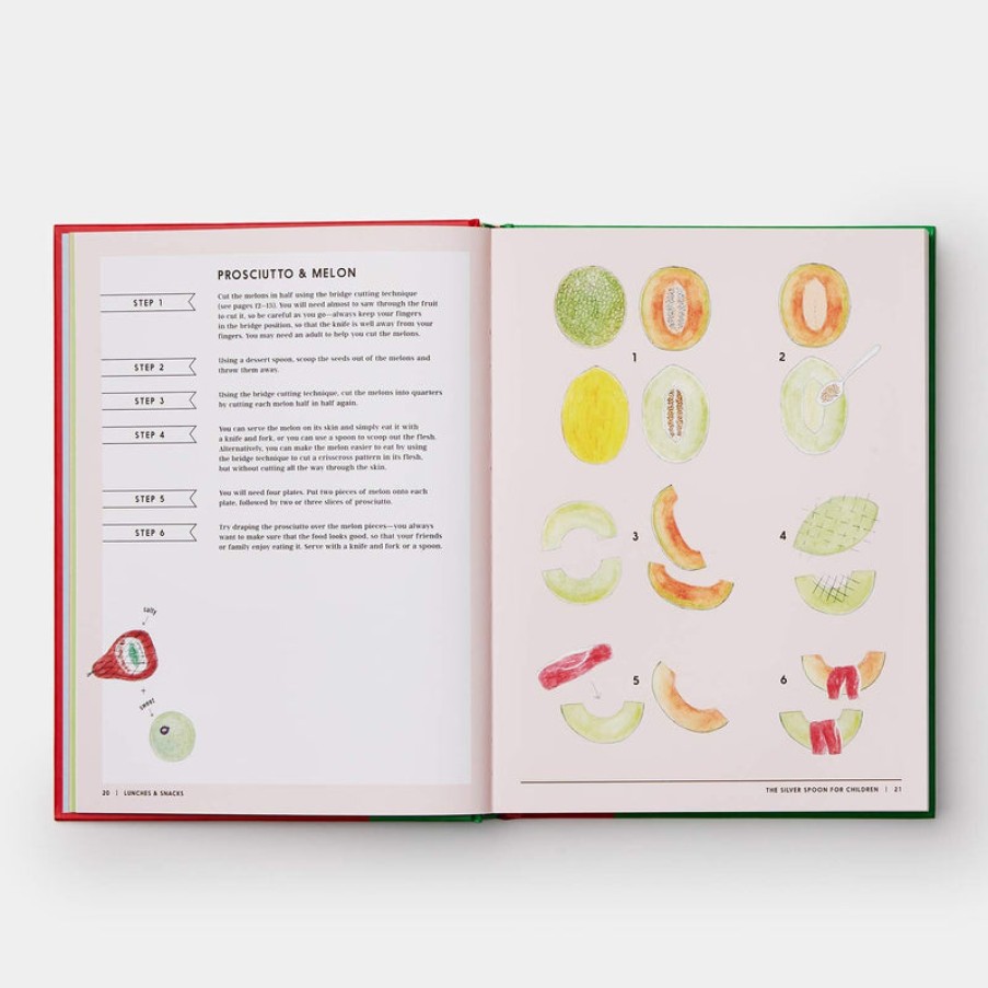 Book Phaidon | The Silver Spoon For Children New Edition: Favorite Italian Recipes Assorted