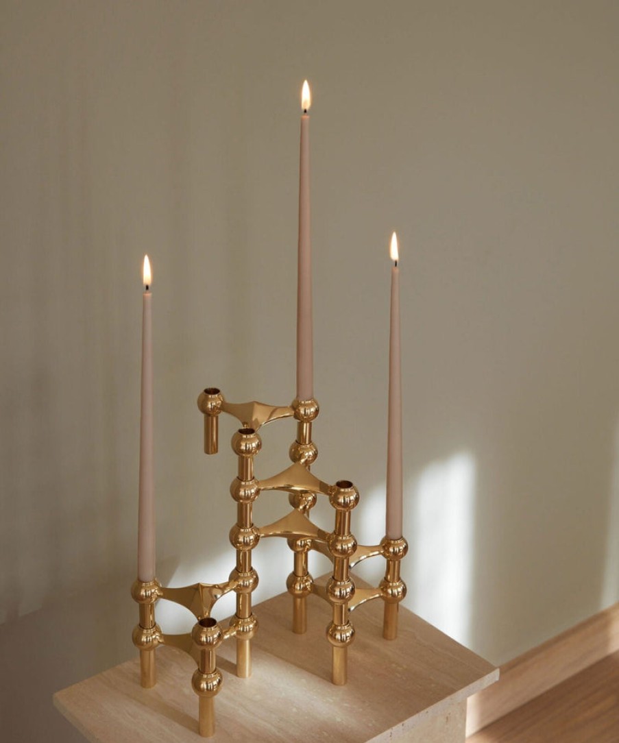 Home Normode | Stoff Nagel Candle Holder In , From Normode Brass