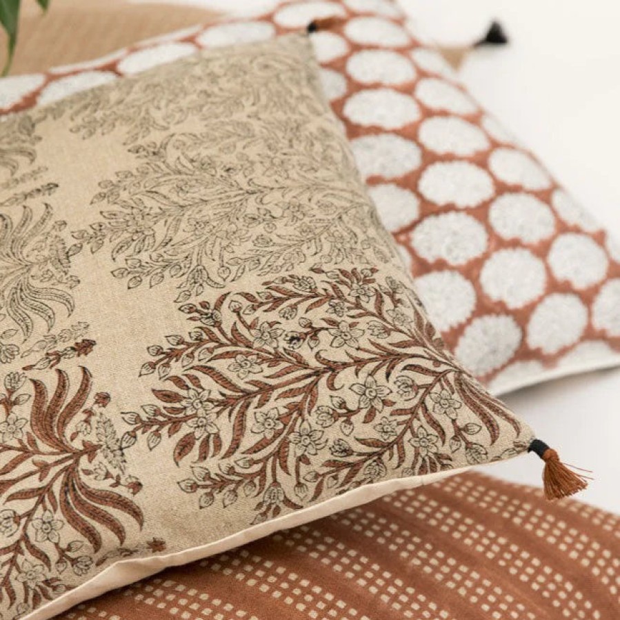 Home Filling Spaces | Fleur Linen Pillow, From Filling Spaces