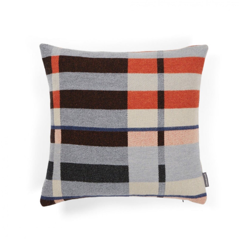 Home Wallace Sewell | Stolzl Cushion In Seal, From Wallace Sewell Blue