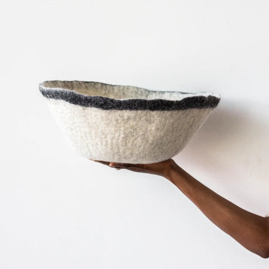 Home Kanju | Orbit Bowl Wht/Blk