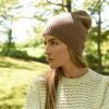 Fashion 8.6.4 Beanies | Cashmere Beanie In Rose, From 8.6.4. Rose Mus