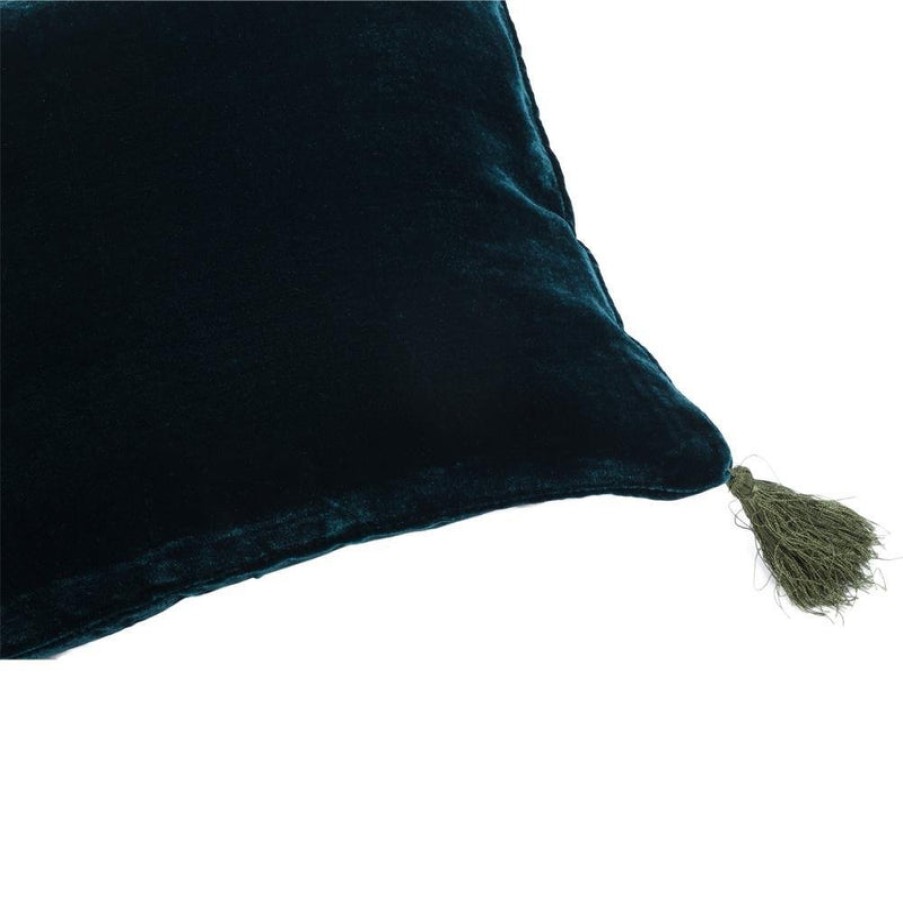 Home Le Monde Sauvage by Beatrice Laval | The Goa Pompons Cushion, From Le Monde Sauvage By Beatrice Laval