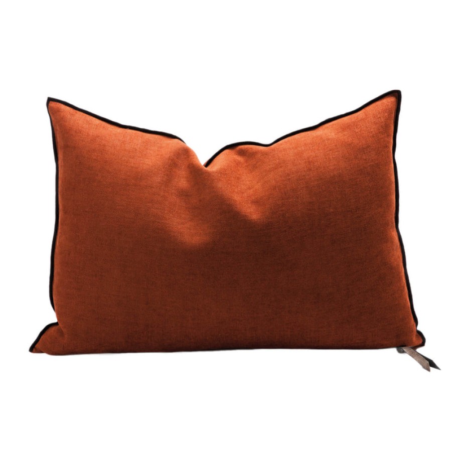 Home maison de vacances | Soft Washed Chenille Pillow, From Maison De Vacances