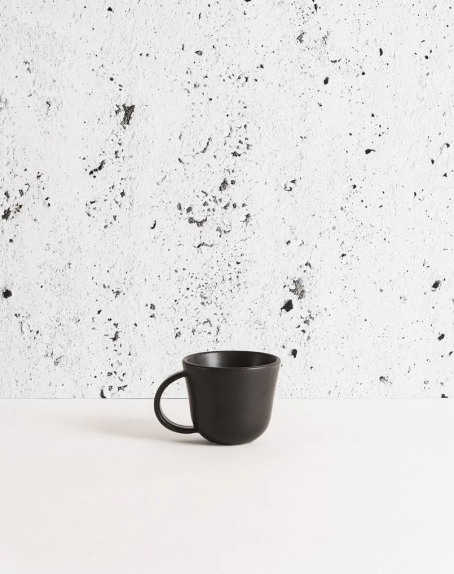 Kitchen Gharyan | Stoneware Coffee Mug, From Gharyan Black