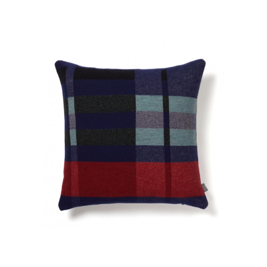 Home Wallace Sewell | Stolzl Cushion In Indigo, From Wallace Sewell Navy