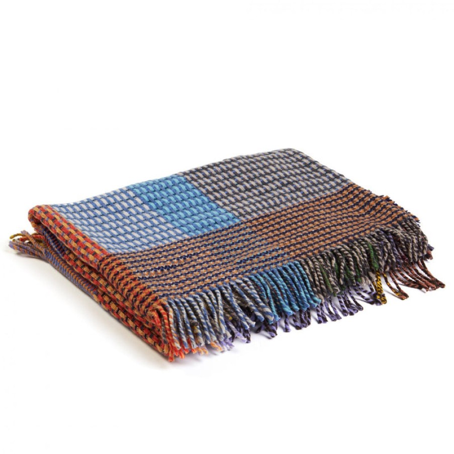 Home Wallace Sewell | Seacole Throw, From Wallace Sewell Blue