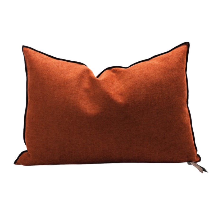 Home maison de vacances | Soft Washed Chenille Pillow, From Maison De Vacances