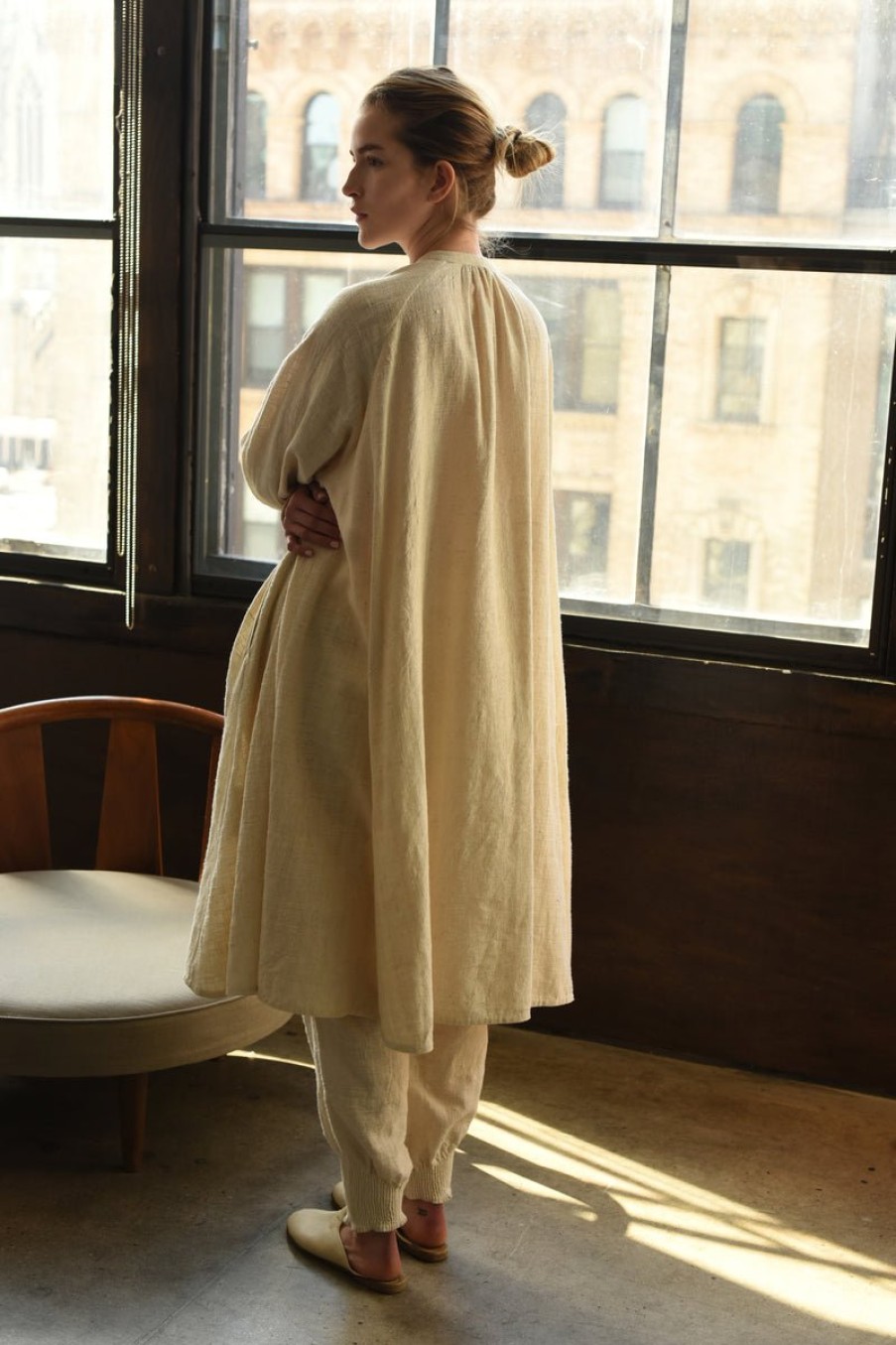 Fashion Eleven Eleven Dresses | Dancer'S Robe Dress In , From Eleven Eleven Ecru