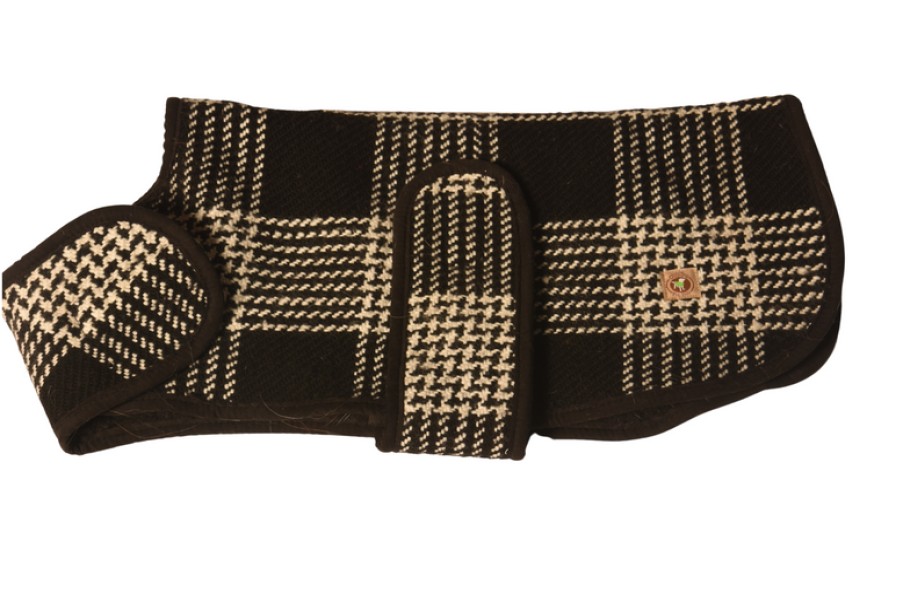 Home Chilly Dog | Plaid Dog Blanket Coat, From Chilly Dog