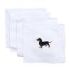 Kitchen Lettermade | Dachshund Cocktail Napkins, From Lettermade White