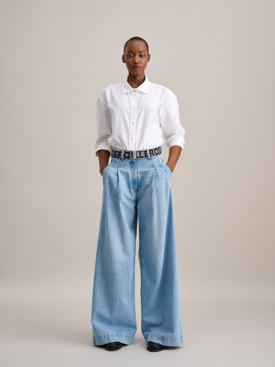 Fashion Bellerose Bottoms | Pops Jeans In Light Blue, From Bellerose Lt. Blue