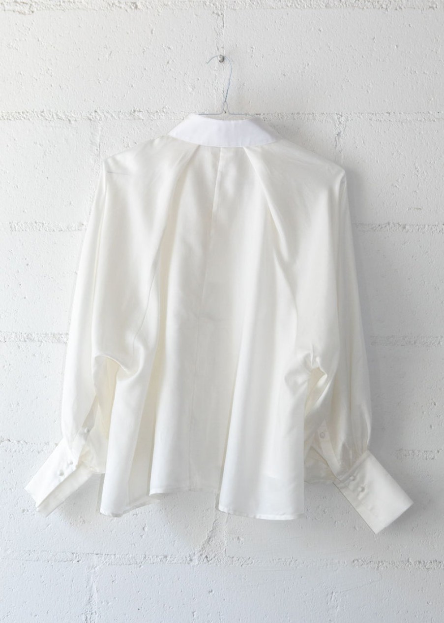 Fashion Clea Tops | Mieka Shirt, From Clea Chalk