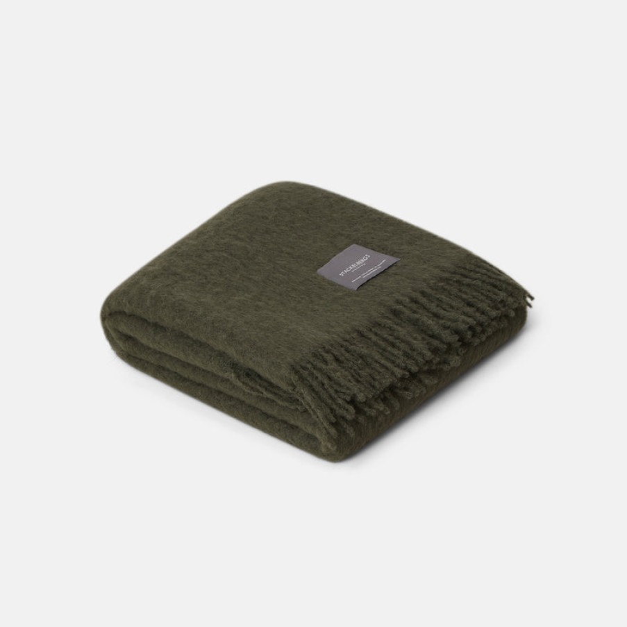 Home Stackelbergs | Mohair Blanket Moss, From Stackelbergs Moss Gre